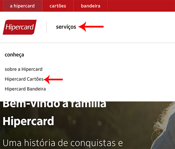 Como Solicitar cartão hipercard passo a passo