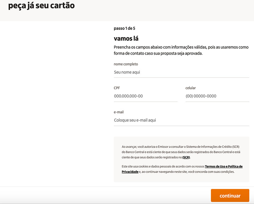 Como Solicitar cartão hipercard passo a passo
