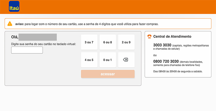 Como gerar a 2ª via da fatura do Cartão ItauCard