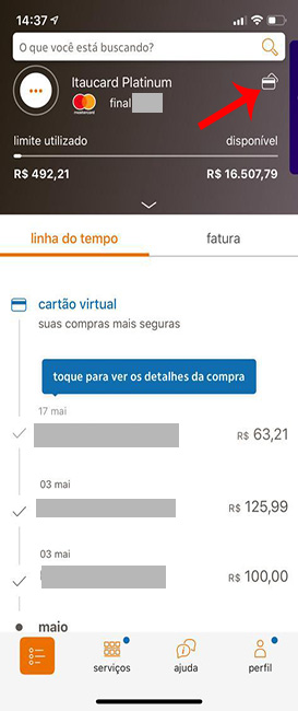 Como gerar a 2ª via da fatura do Cartão ItauCard app