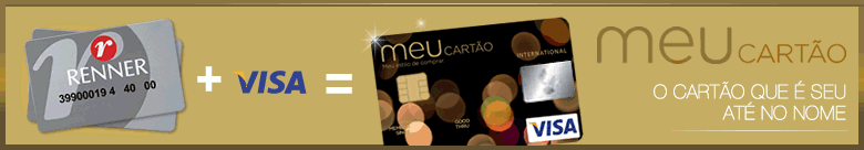 Meu Cartão de Crédito Renner mastercard e visa
