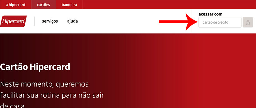 como emitir 2ª via fatura hipercard site passo a passo