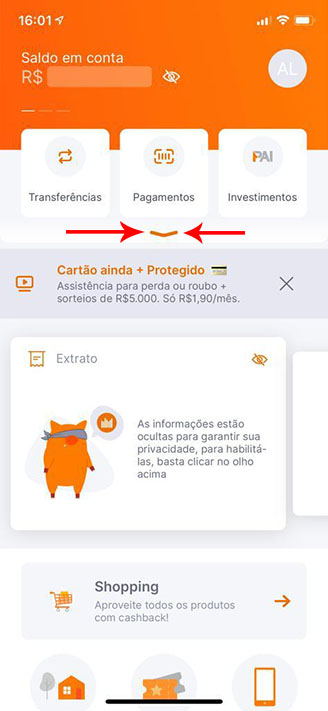 como gerar 2ª via fatura cartão inter app