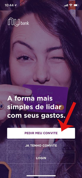 como pedir Convite para Nubank MasterCard