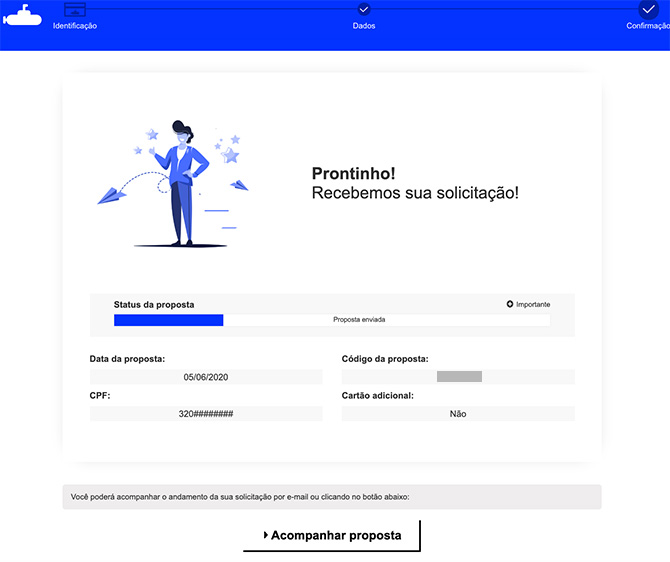 como solicitar cartão submarino pelo site