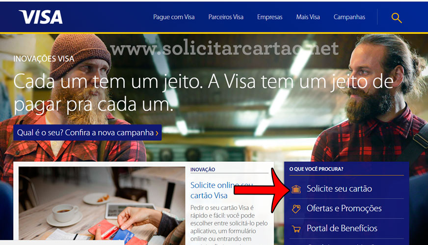 Cartão de Crédito Visa: Como solicitar?